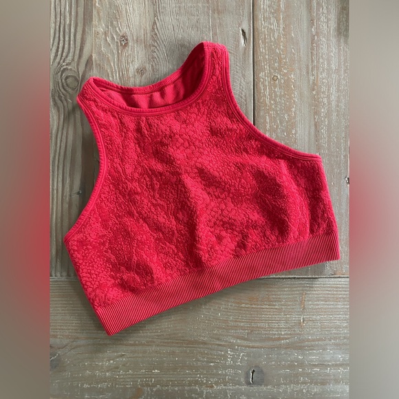 Avocado bra size XS/S red python - Picture 1 of 2
